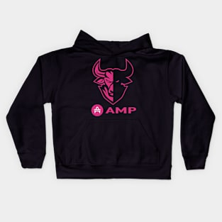 Amp Crypto  Cryptocurrency Amp  coin token Kids Hoodie